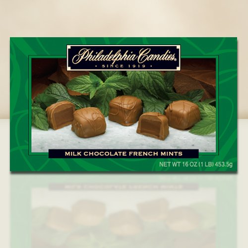 Philadelphia Candies Milk Chocolate French Mints Truffles (28-count, Gift Box) logo