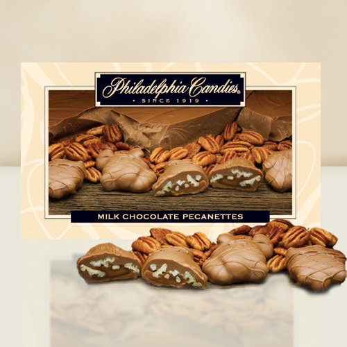 Philadelphia Candies Milk Chocolate Pecanettes (caramel Pecan Turtles) logo