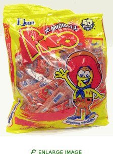Pico Mediano, The Original Orange Flavor Hot Candy Powder, 50-count logo