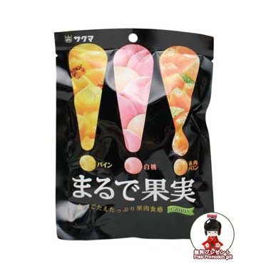 Pieapple Candy /peach Candy /melon Candy -japan Fruit Candies logo