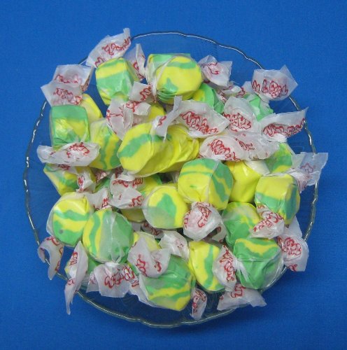 Pineapple Flavored Taffy Town Salt Water Taffy 1 Pound logo