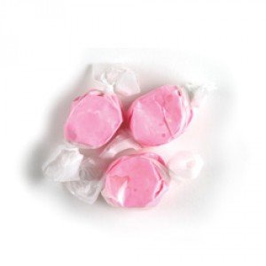 Pink Bubble Gum Salt Water Taffy 3lb logo