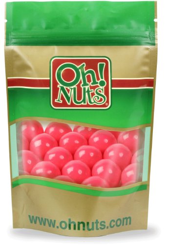 Pink Gumballs 1 Pound Bag – Oh! Nuts logo