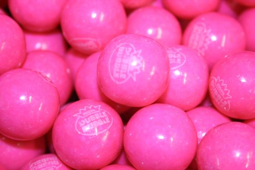 Pink Lemonade Dubble Bubble Gumballs 1 5lb logo