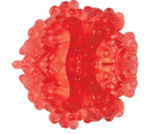 Pink Strawberry Flavored Gummy Bears 5 Pound Bulk Bag logo
