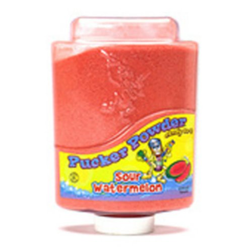 Pink Watermelon Pucker Powder Candy Two 9 Ounce Bottles logo