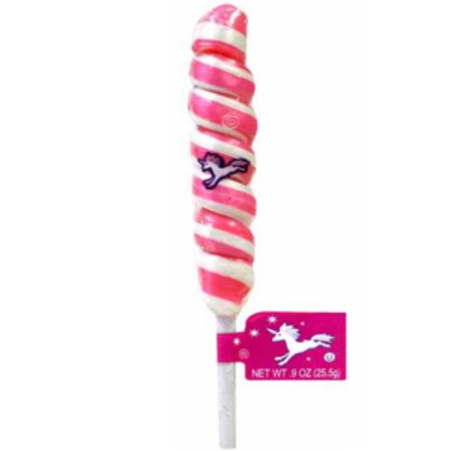 Pink & White Strawberry Unicorn Pops 1 Lollipop logo