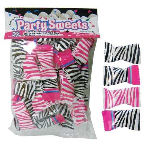 Pink Zebra Party Mints (50 Ct) logo