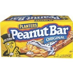 Planters Peanut Bar- 24 Count Box logo