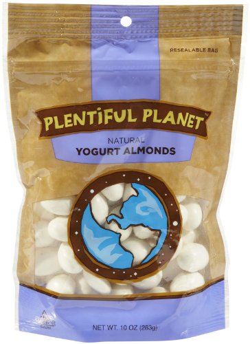 Plentiful Planet Yogurt Covered Almonds, 10 Oz logo