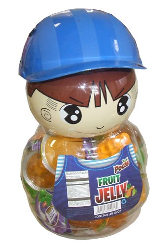 Pocas Fruit Jelly Cup Assorted Fruit Jelly Fruit Flavors 49.3 Ounces logo