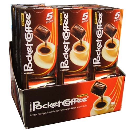 Pocket Coffee Ferrero 12-5 Piece Packs (60 Piece Case) logo