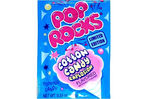 Pop Rocks 18 Packs Cotton Candy logo