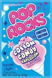 Pop Rocks Cotton Candy 24 Count logo