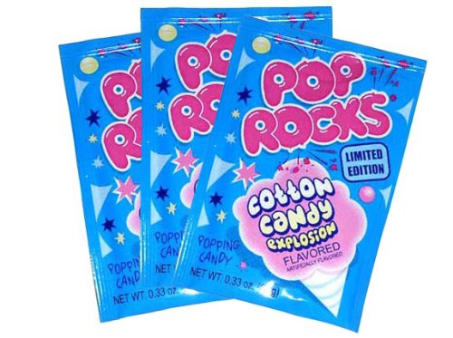 Pop Rocks – Cotton Candy, .33 Oz, 24 Count logo
