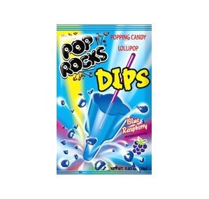 Pop Rocks Dips-blue Raspberry(54 Packs) logo