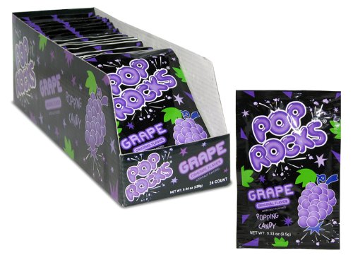 Pop Rocks – Grape (Pack of 24) logo