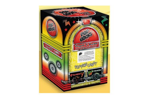 Pop Rocks Jukebox Display Strawberry/watermelon 60 Packs logo