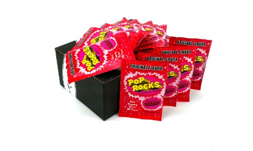 Pop Rocks Original Flavor Cherry, 12 Packs In A Gift Box logo