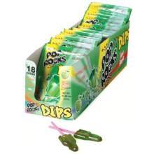 Pop Rocks Sour Apple Dip Candy, 0.63 Ounce — 18 Per Case. logo