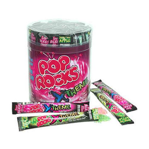 Pop Rocks Sour Xtreme Candy Packets 48 Count logo