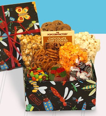 Popcorn, Candy, Chocolate Box logo