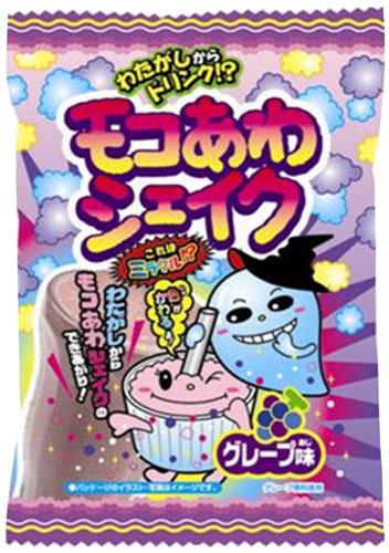 Popin Cotton Candy Grape Flavor Meiji Chewing Gum logo