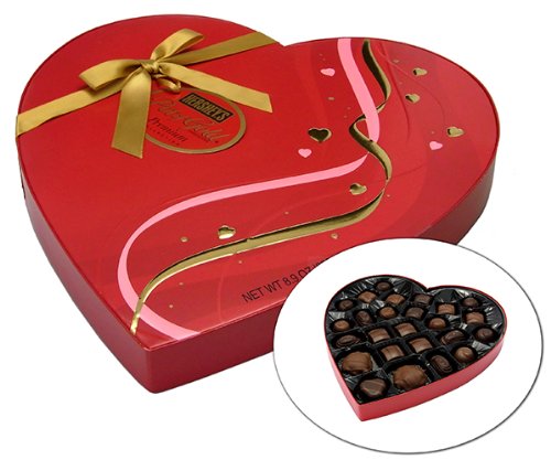 Pot Of Gold Valentines Hershey’s Pot Of Gold Premium Collection Red Ribbon Heart Box, 8.9 Ounce logo