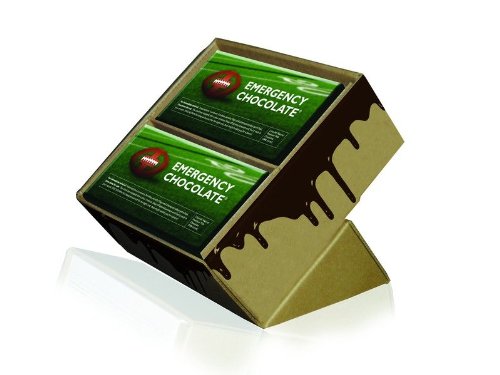 Praim Llc Bb1028 Emergency Football Chocolate – Pack of 10 logo