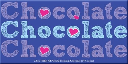 Praim Llc Pr1029 Chocolate X 3 Hearts Chocolate – Pack of 10 logo