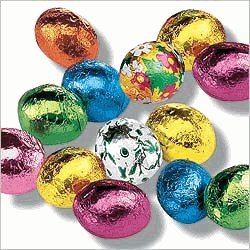 Premium Solid Milk Chocolate Easter Eggs (1 Lb – 63 Pcs) logo