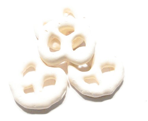 Pretzels, White Yogurt-2lb-yogurt Covered Pretzels logo