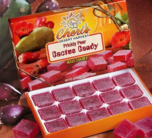 Prickly Pear Jelly Candies – Prickly Pear Cactus – Tastes Great – Made With Real Cactus Juice – Cacti logo