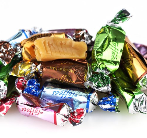 Primrose Assorted Toffees Wrapped 1.5lb logo