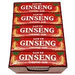 Prince Of Peace Korean Lotte Ginseng Chewing Gum 25 Packs Of 5 Sticks 4145 logo