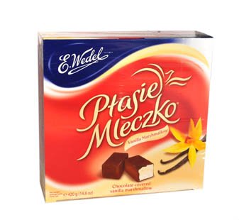 Ptasie Mleczko Chocolate Covered Vanilla Marshmallow (birds Milk Chocolate), 14.8 Oz logo