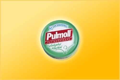 Pulmoll Eucalyptus-menthol Sugar Free logo