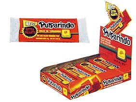 Pulparindo Extra Hot and Salted Tamarind Pulp Candy Mexican Candy logo