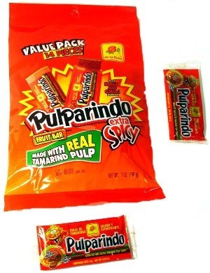 Pulparindo Extra Hot Tamarind Pulp Candy 20 Count logo