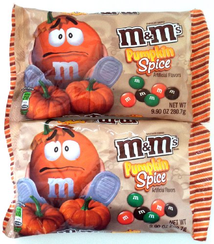 Pumpkin Spice M&Ms Chocolate Candies 9.9 Oz. Bag (2 Pack) logo