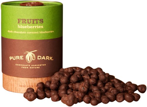 Pure Dark Chocolate Covered Blueberries, 4.9-ounce logo