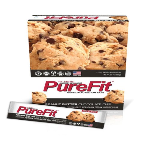 Purefit Nutrition Bar, 2 ounce Bars (Pack of 15) logo