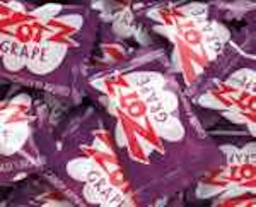 Purple Grape Zotz Hard Candy 5lb Bag logo