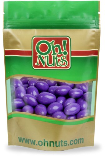 Purple Jordan Almonds 5 Pound Bag – Oh! Nuts logo