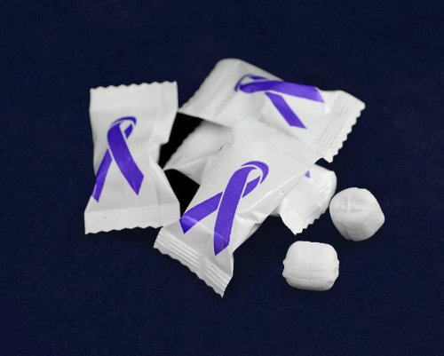 Purple Ribbon Mints (1 Bag) logo