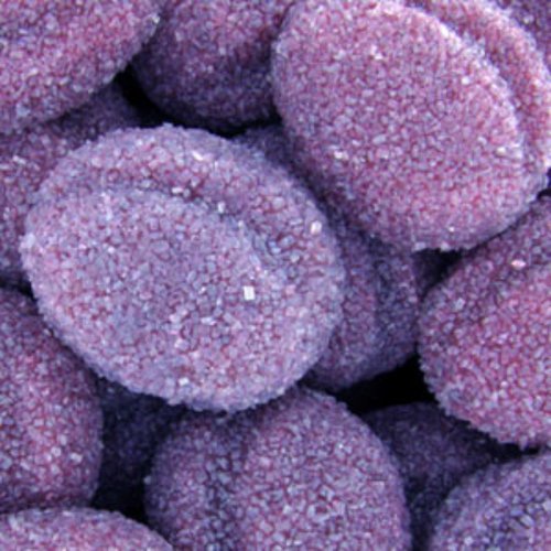 Purple Sugar Plums Jell Candy 5lb Bag logo