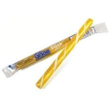 Quality Lemon Stick Candy, 0.5 Ounce — 80 Per Case. logo