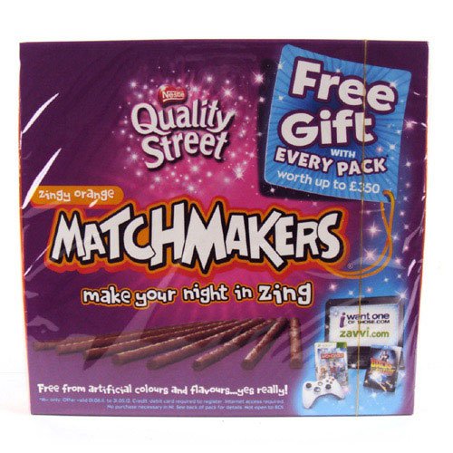 Quality Street Matchmakers Zingy Orange 151g logo