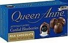 Queen Anne, Blueberry Cordials, 5.6oz Box (Pack of 4) logo