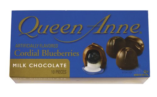 Queen Anne Cordial Blueberries 5.6 Oz Box (Pack of 4) logo